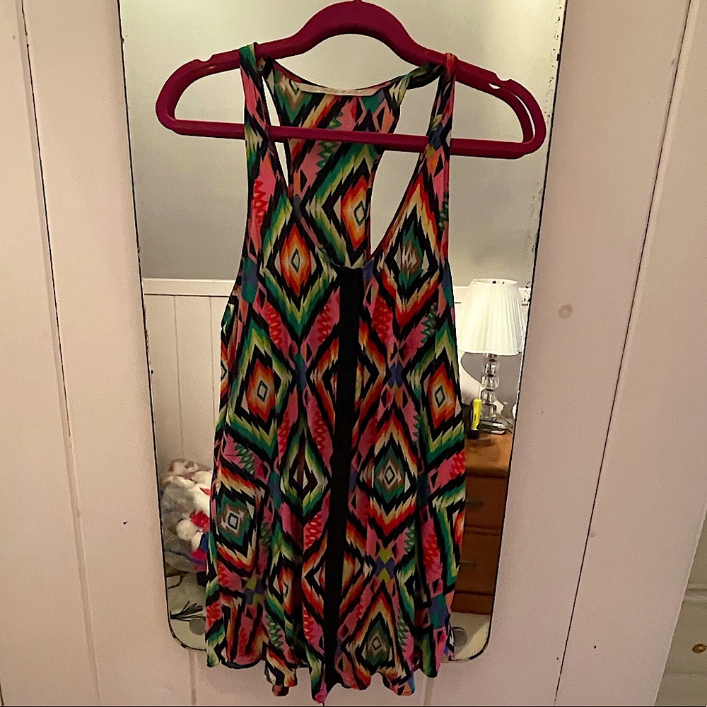 Vibrant Vintage Cynthia Twelfth Street Razorback Warm Holiday Dress